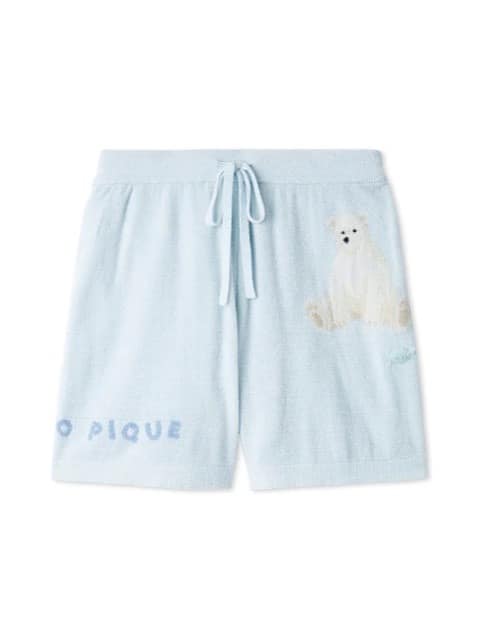 Gelato Pique Cool Smoothie Lite Sea Animals Jacquard Shorts