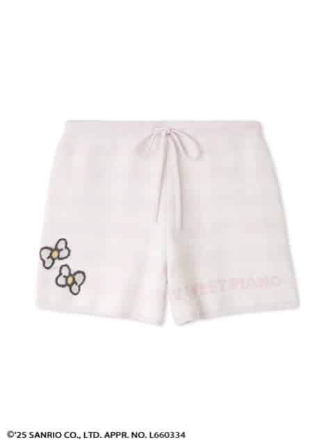SNIDEL Jacquard Knit Shorts (My Melody collab)